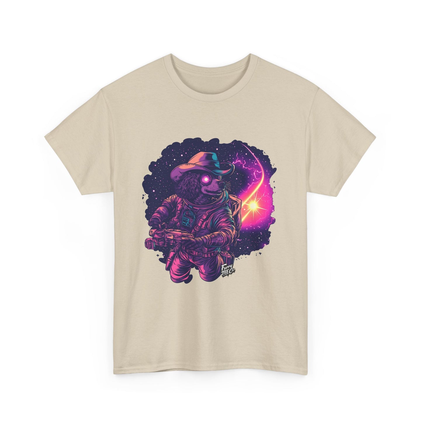 Fur-ocious Space Explorer Tee