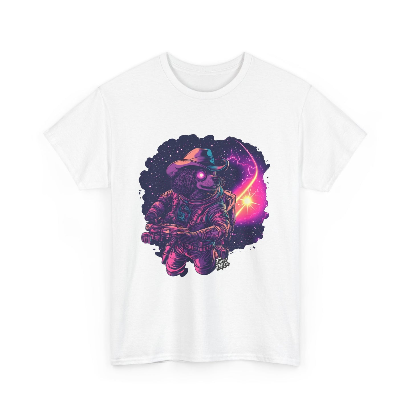 Fur-ocious Space Explorer Tee