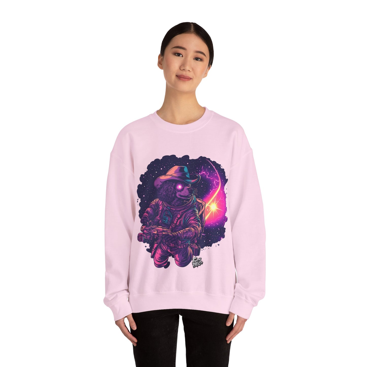 Fur-ocious Space Explorer Sweatshirt