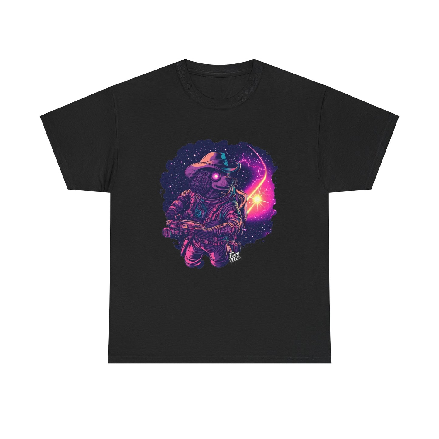 Fur-ocious Space Explorer Tee