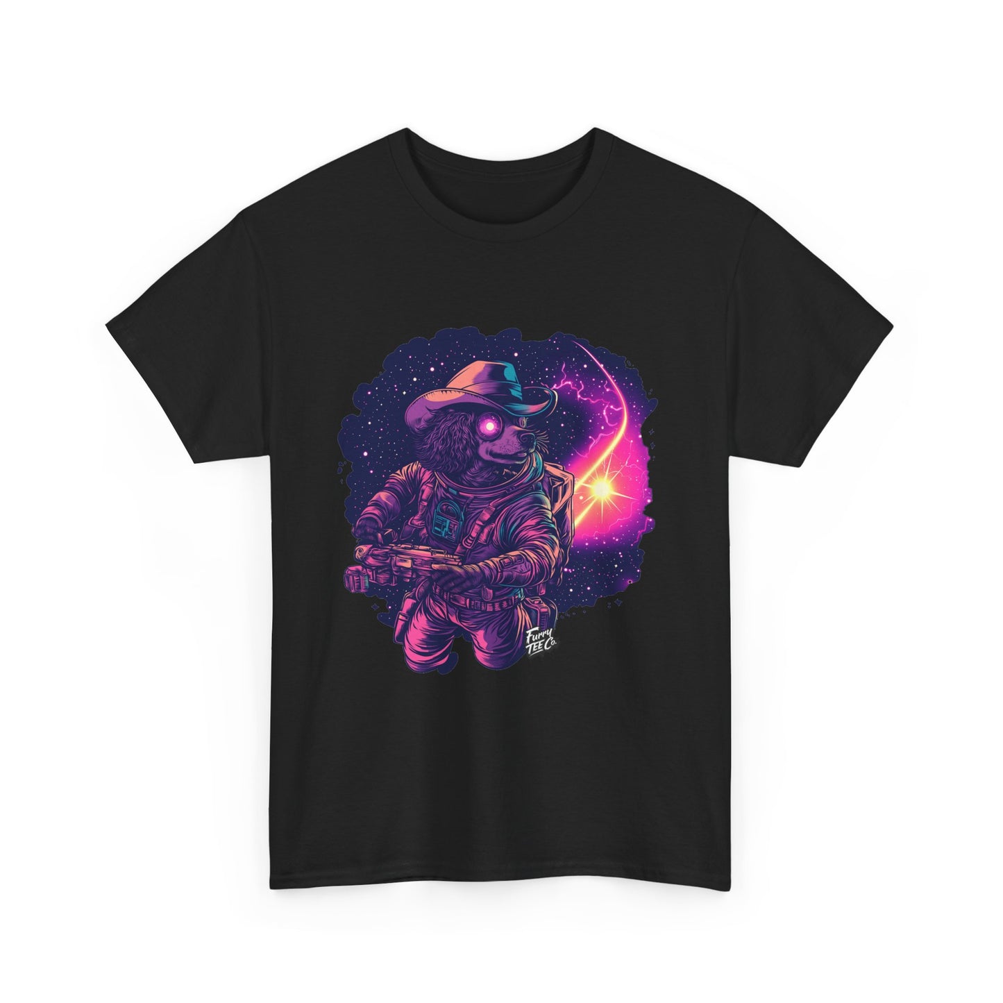 Fur-ocious Space Explorer Tee