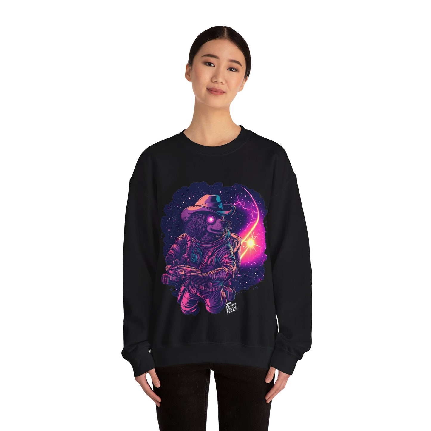 Fur-ocious Space Explorer Sweatshirt