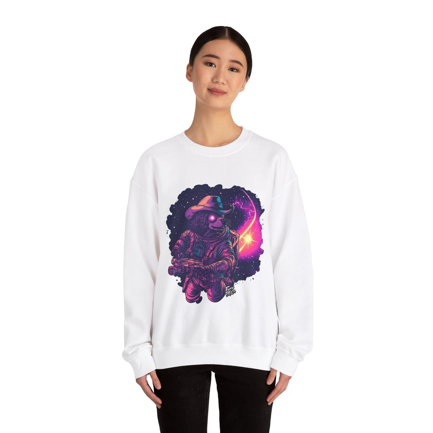 Fur-ocious Space Explorer Sweatshirt