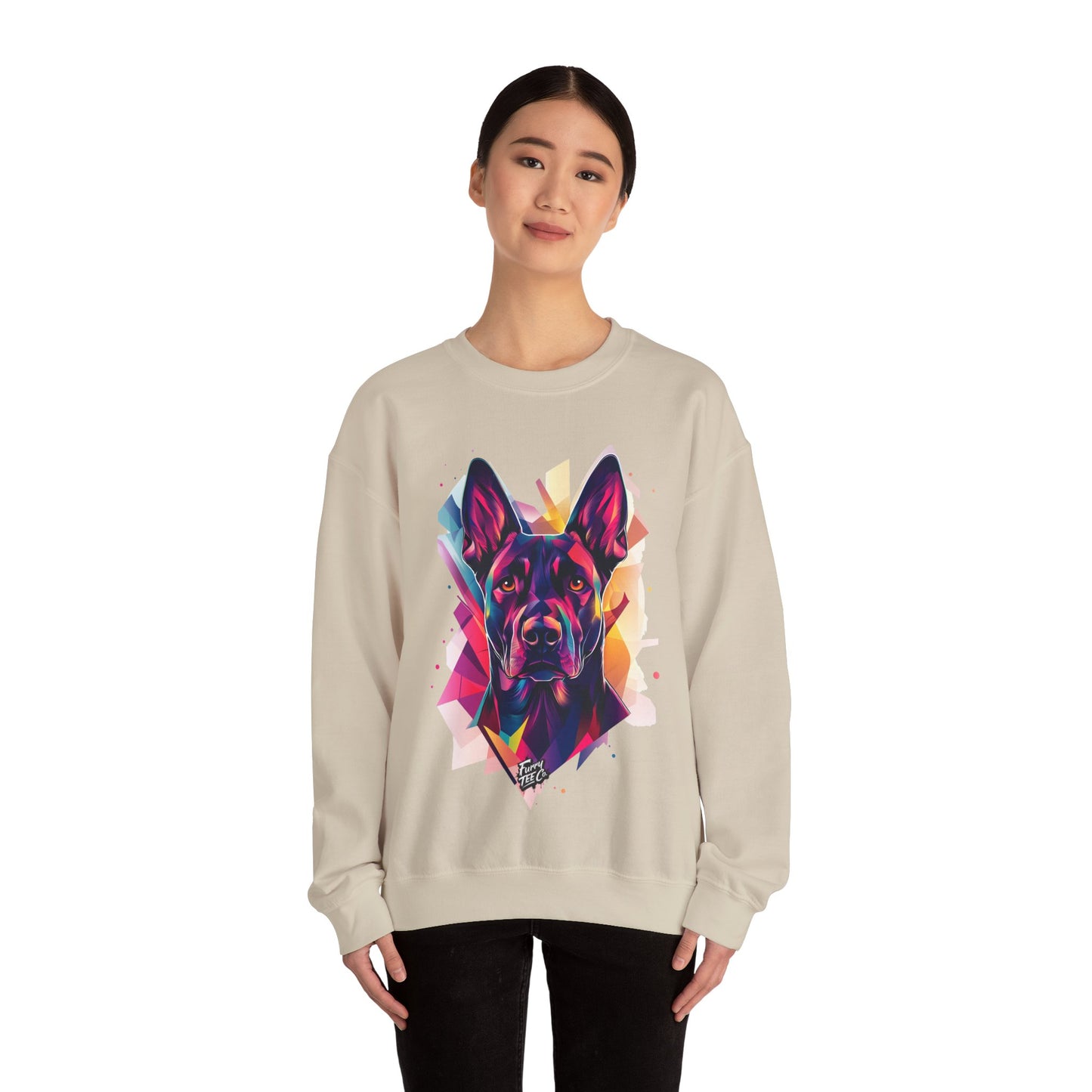 Furry Fragments Sweatshirt