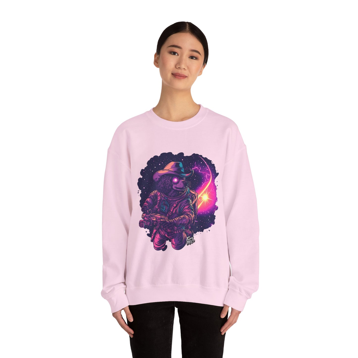 Fur-ocious Space Explorer Sweatshirt