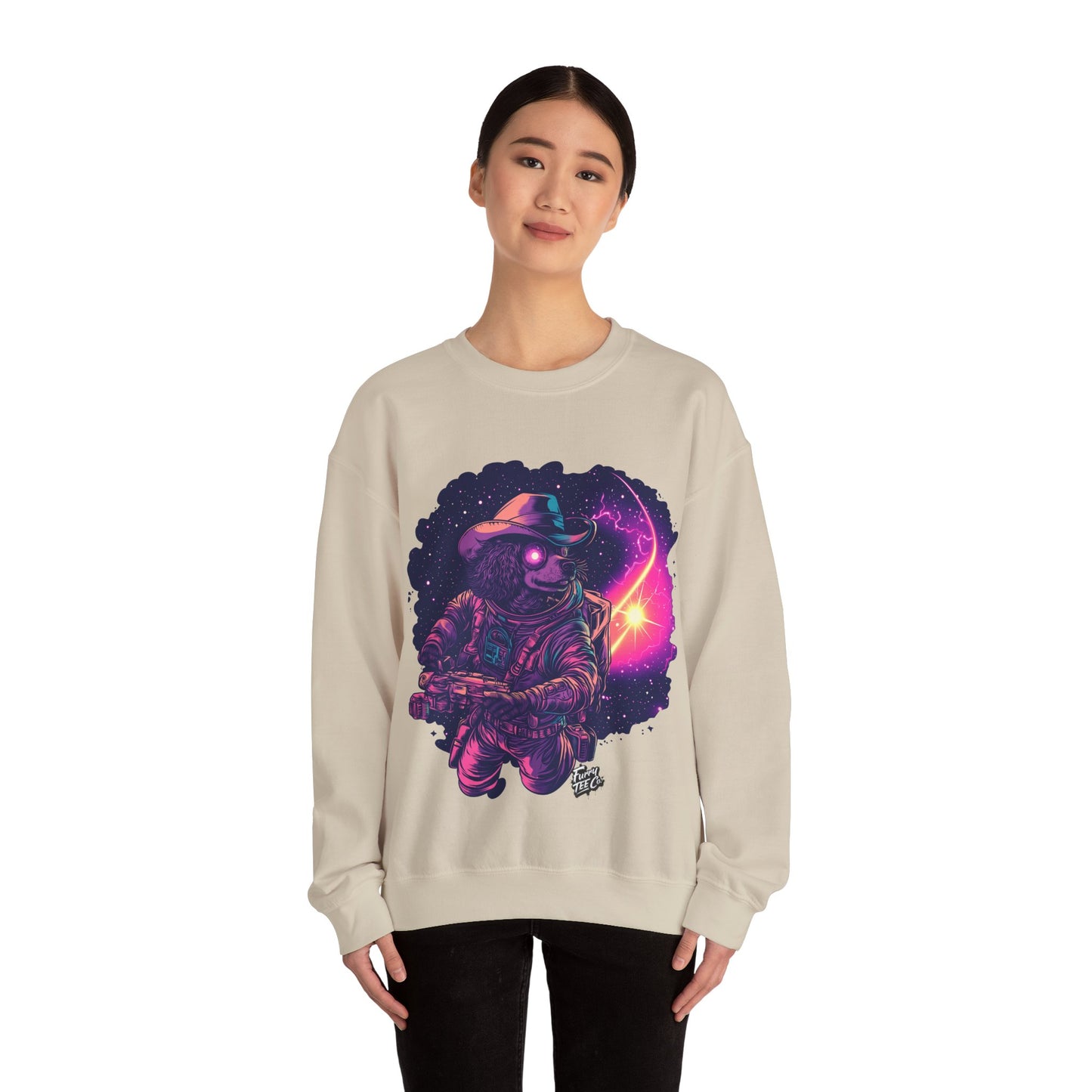 Fur-ocious Space Explorer Sweatshirt