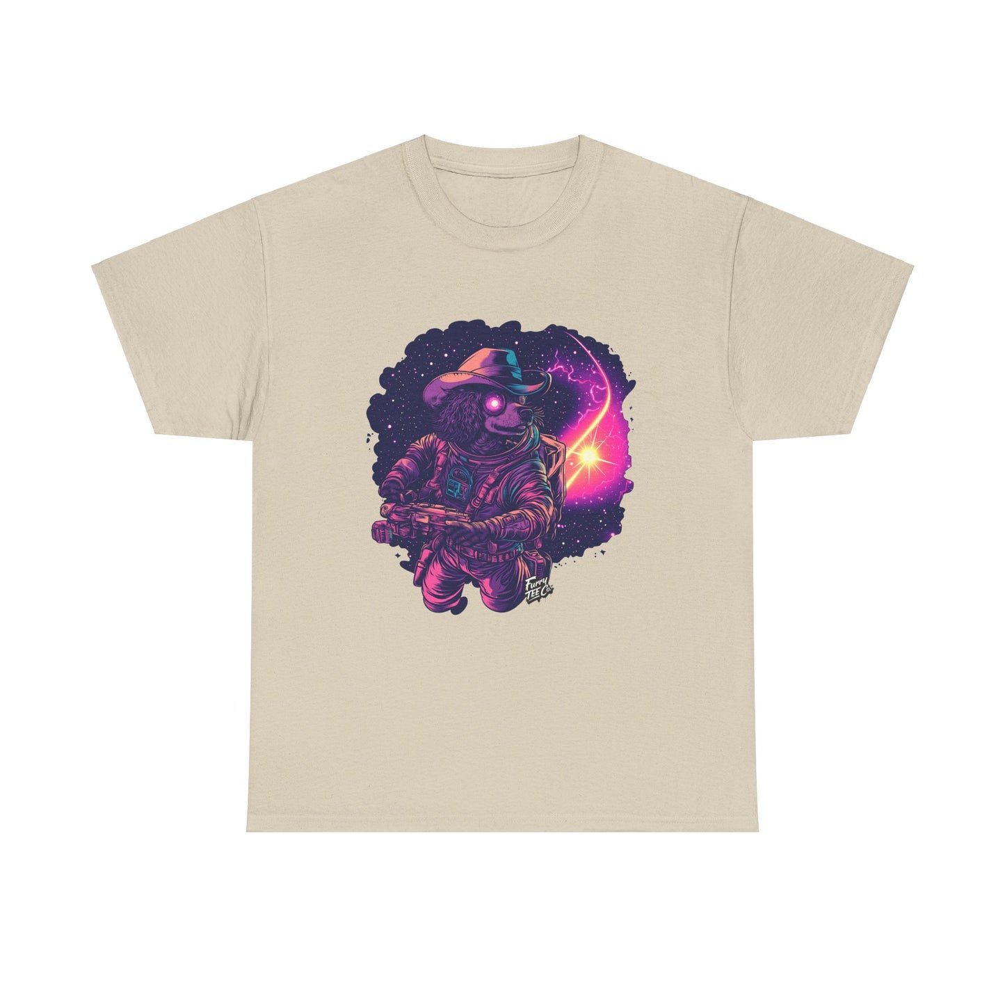 Fur-ocious Space Explorer Tee