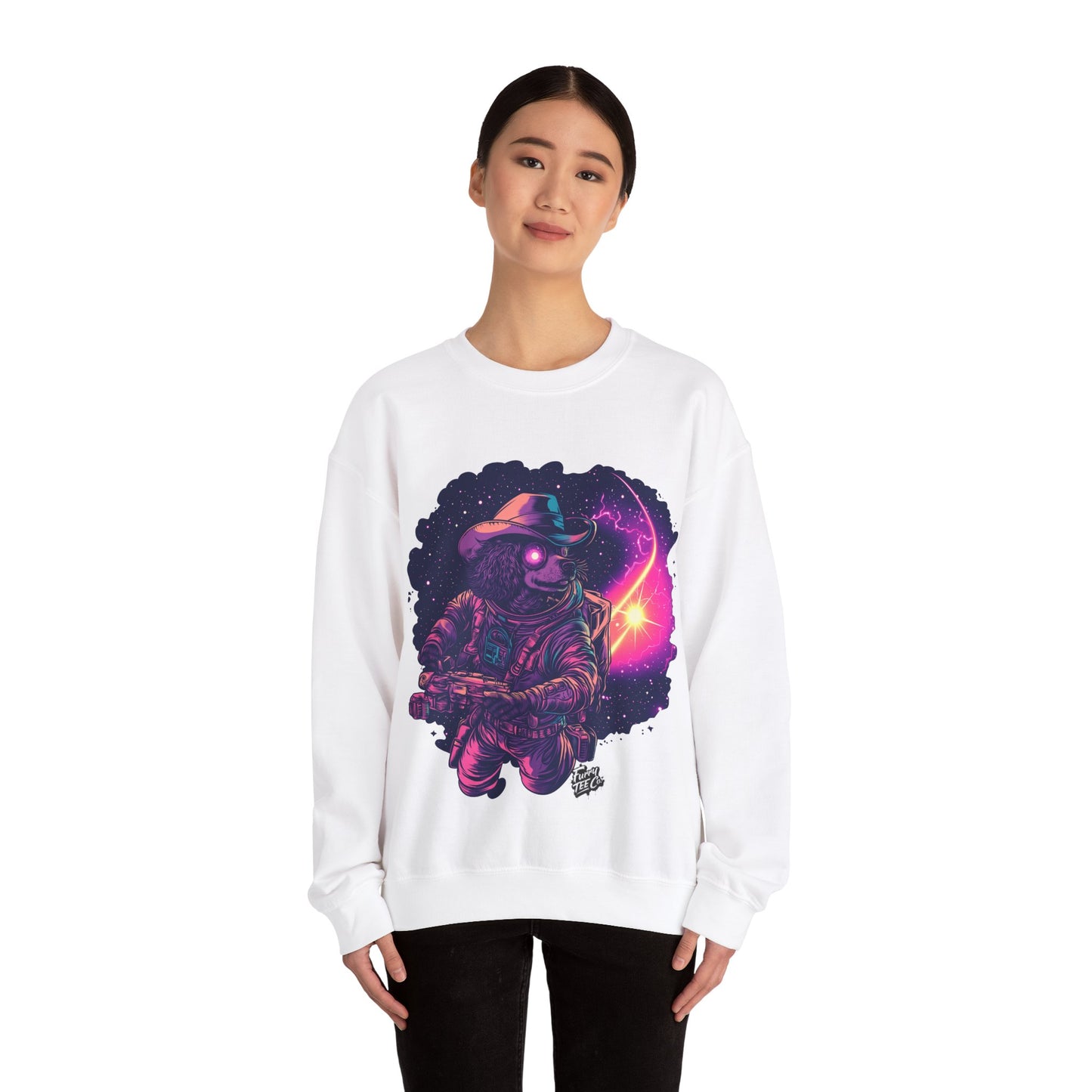 Fur-ocious Space Explorer Sweatshirt