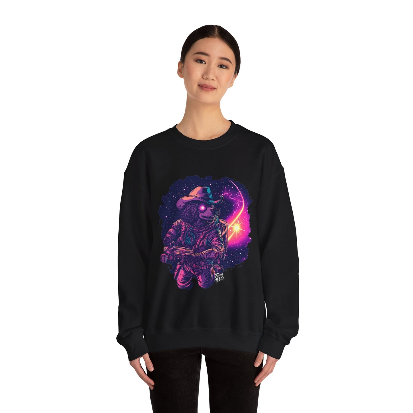 Fur-ocious Space Explorer Sweatshirt