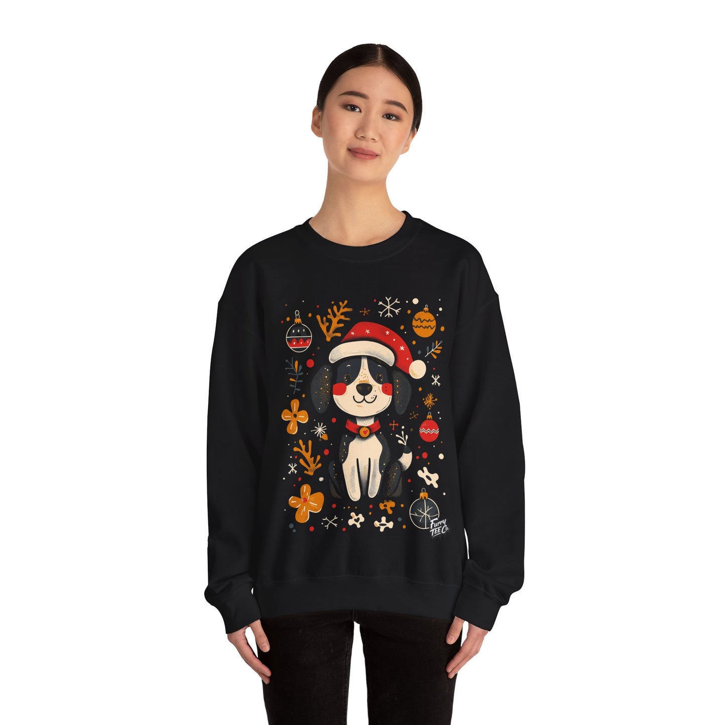 Santa's Little Yelper Sweatshirt